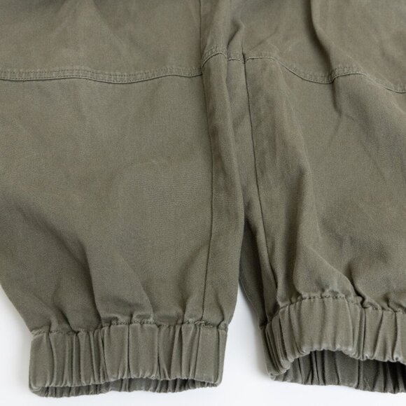 ✨ ARITZIA TNA Cargo Jogger Utility Cotton Twill Khaki Mossy Stone Green - Picture 11 of 15